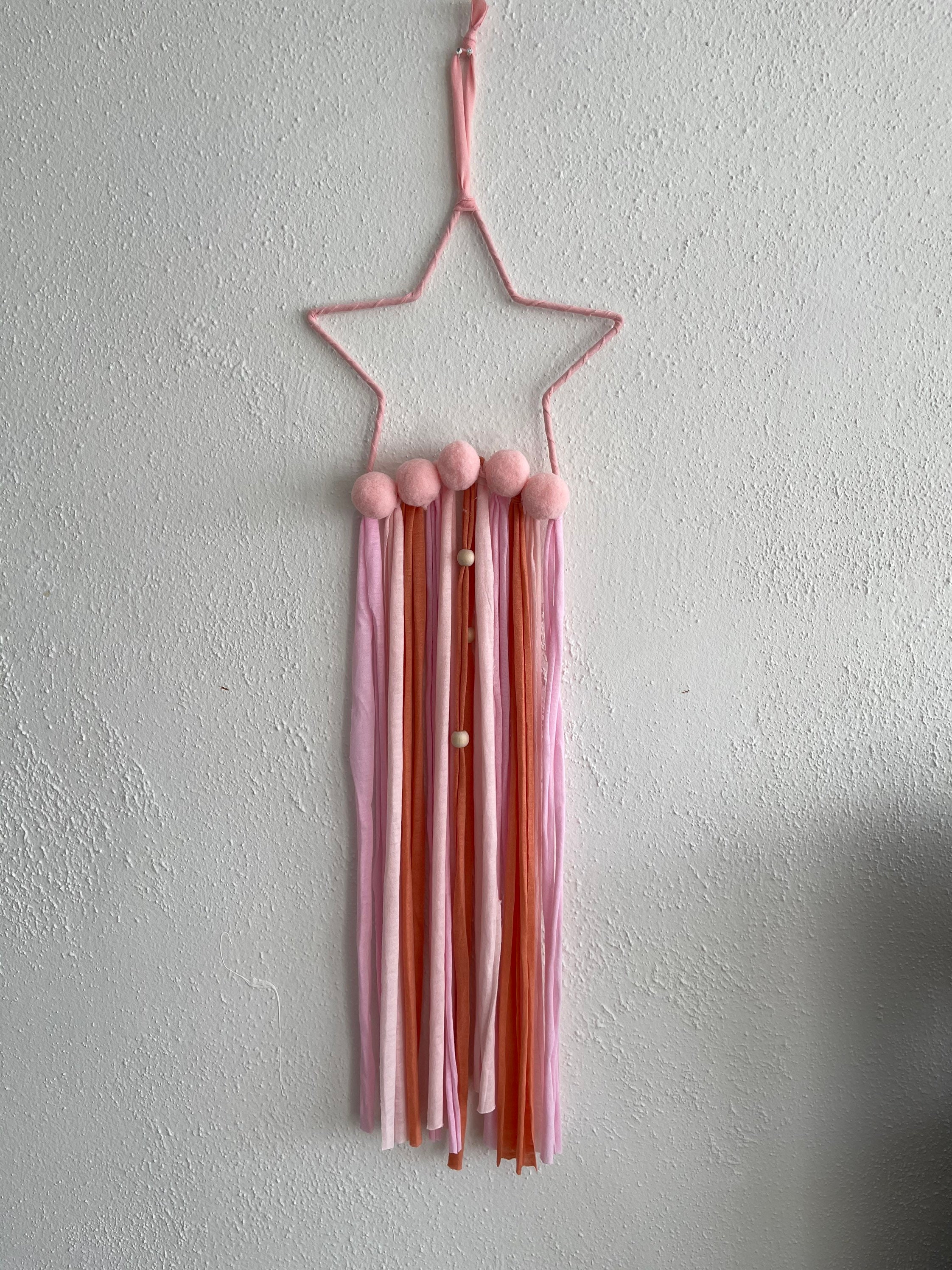Star Shape Dream Catcher Wall Hanging Decor for Girl CUSTOM Etsy