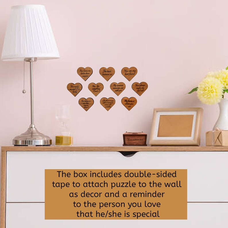 Mom I love you and here is why wooden box
