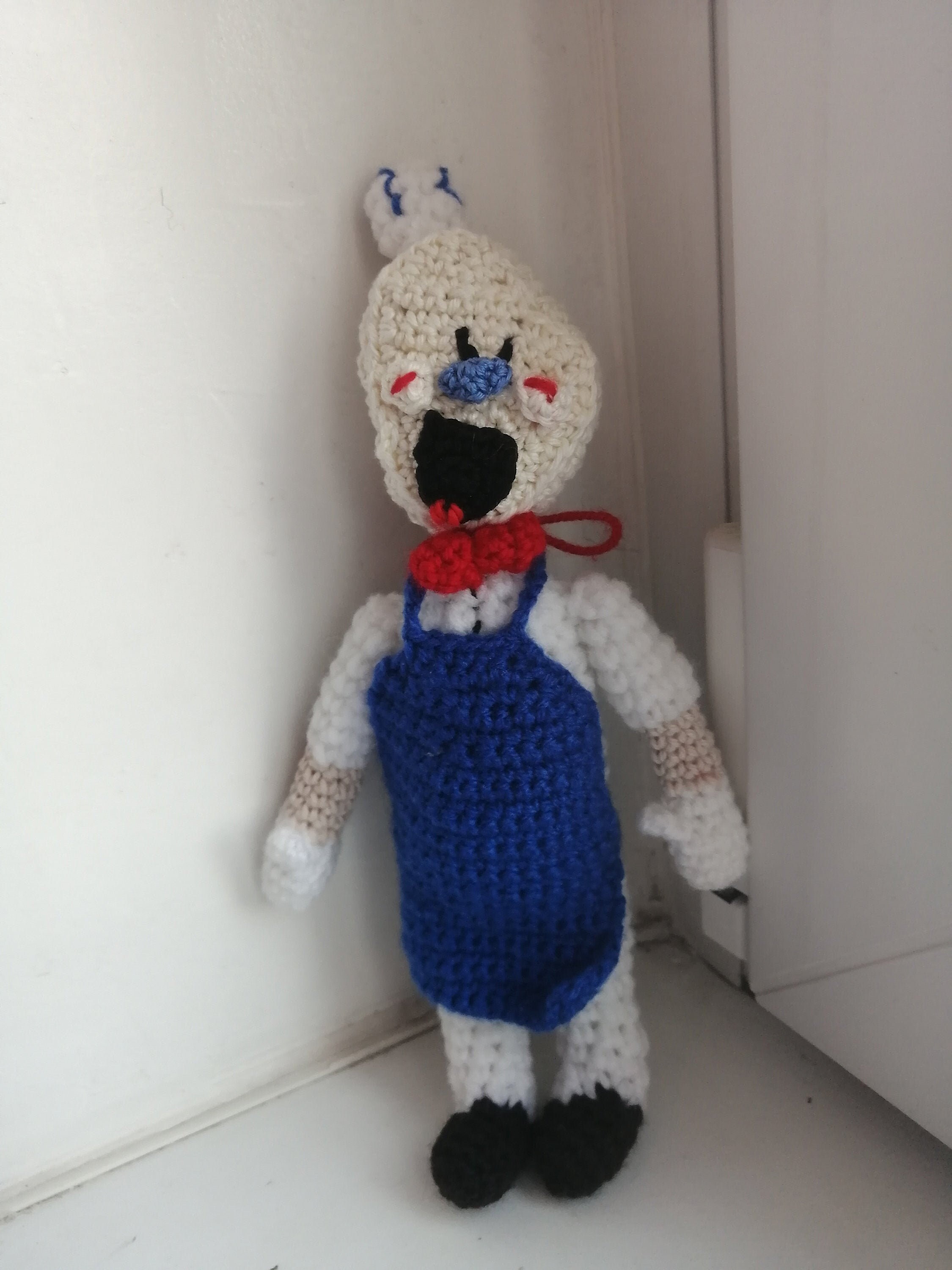 Rod Ice Cream Man From The Game Ice Scream Etsy