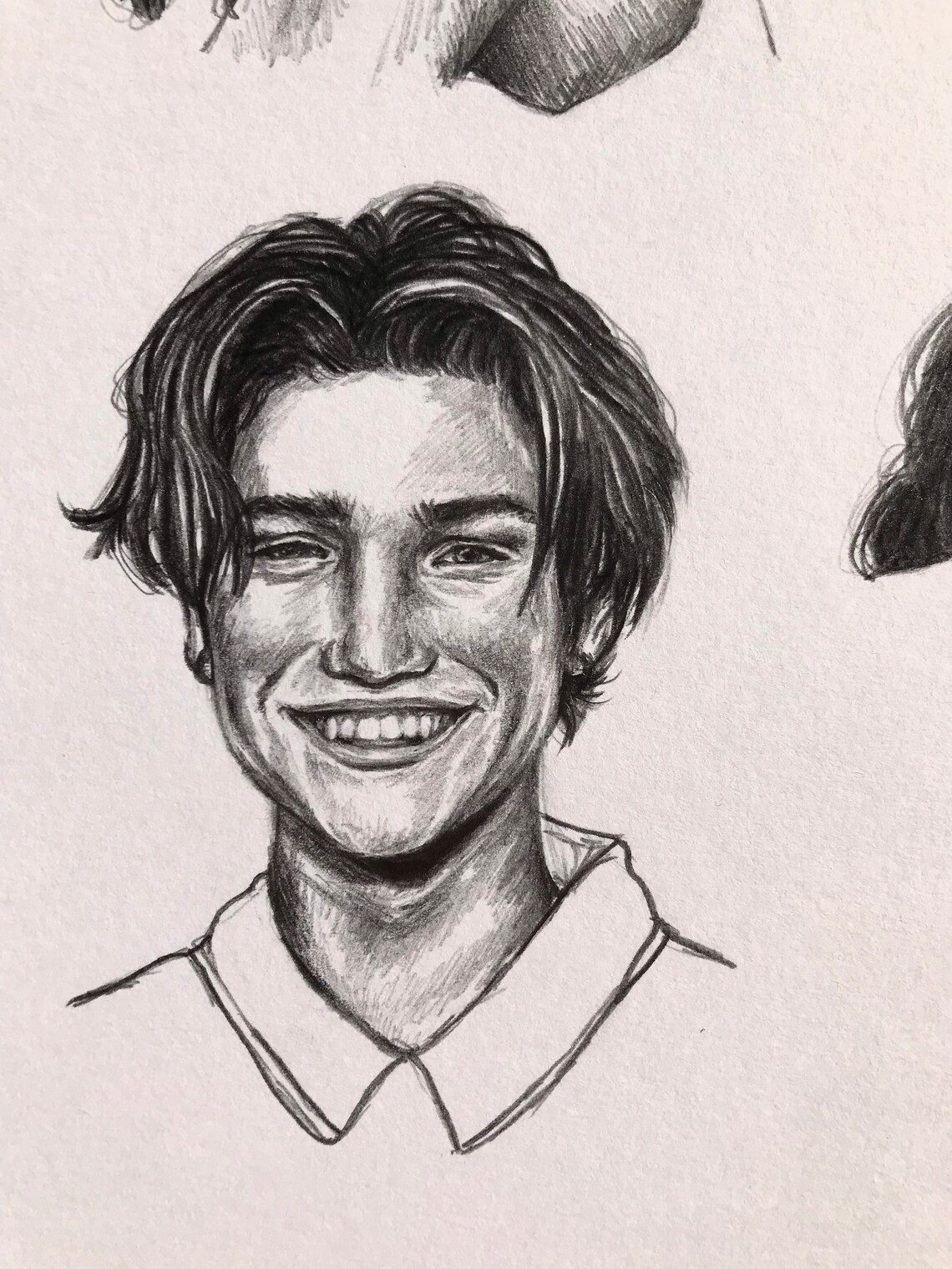 Original drawing of Famous Tiktokers Addison Rae Avani Etsy