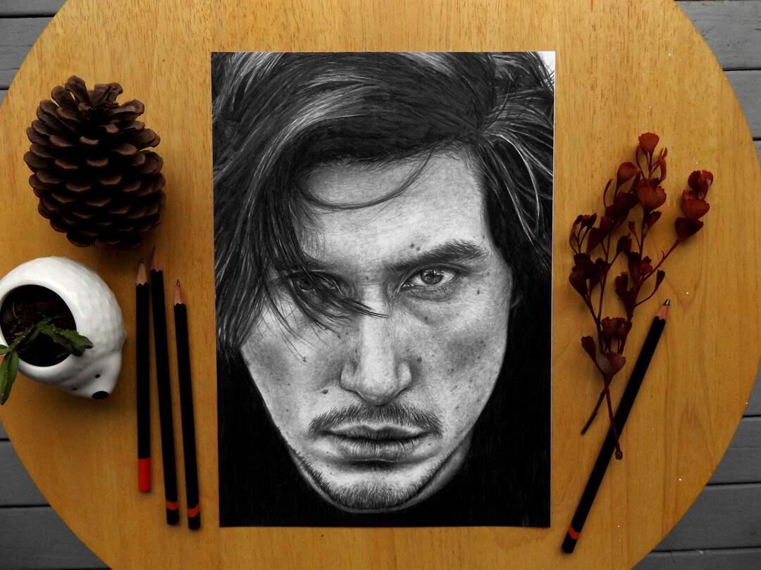 ADAM DRIVER Artwork Print - Etsy