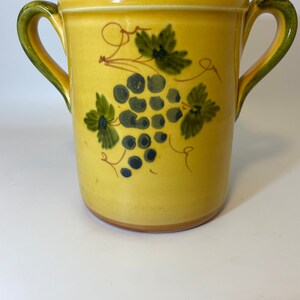 Cerámica vintagehe Virginia 2 manipulada olla / jardinera