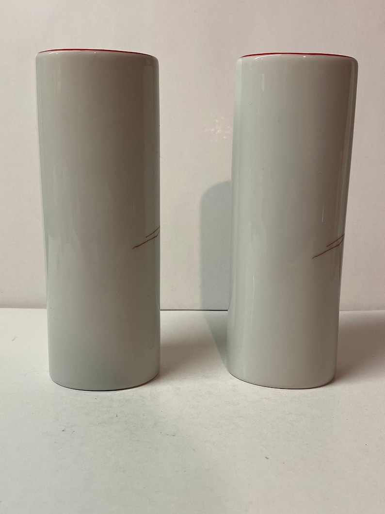 Vintage Gibson greetings Otigiri cylindrical vases