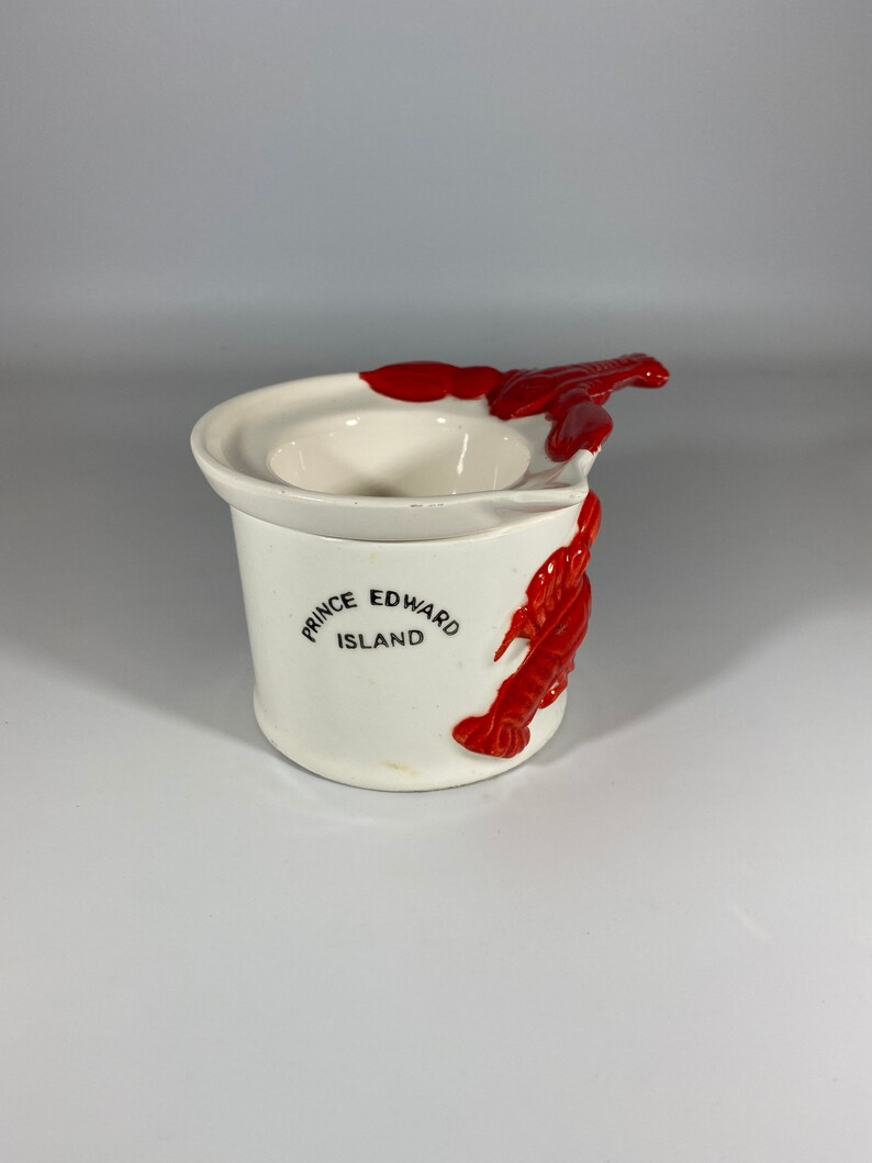 Vintage Ceramic Lobster Butter Warmer Etsy