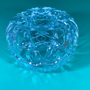 Vintage RCR Royal crystal rock any use 200 Italian lead crystal trinket dish