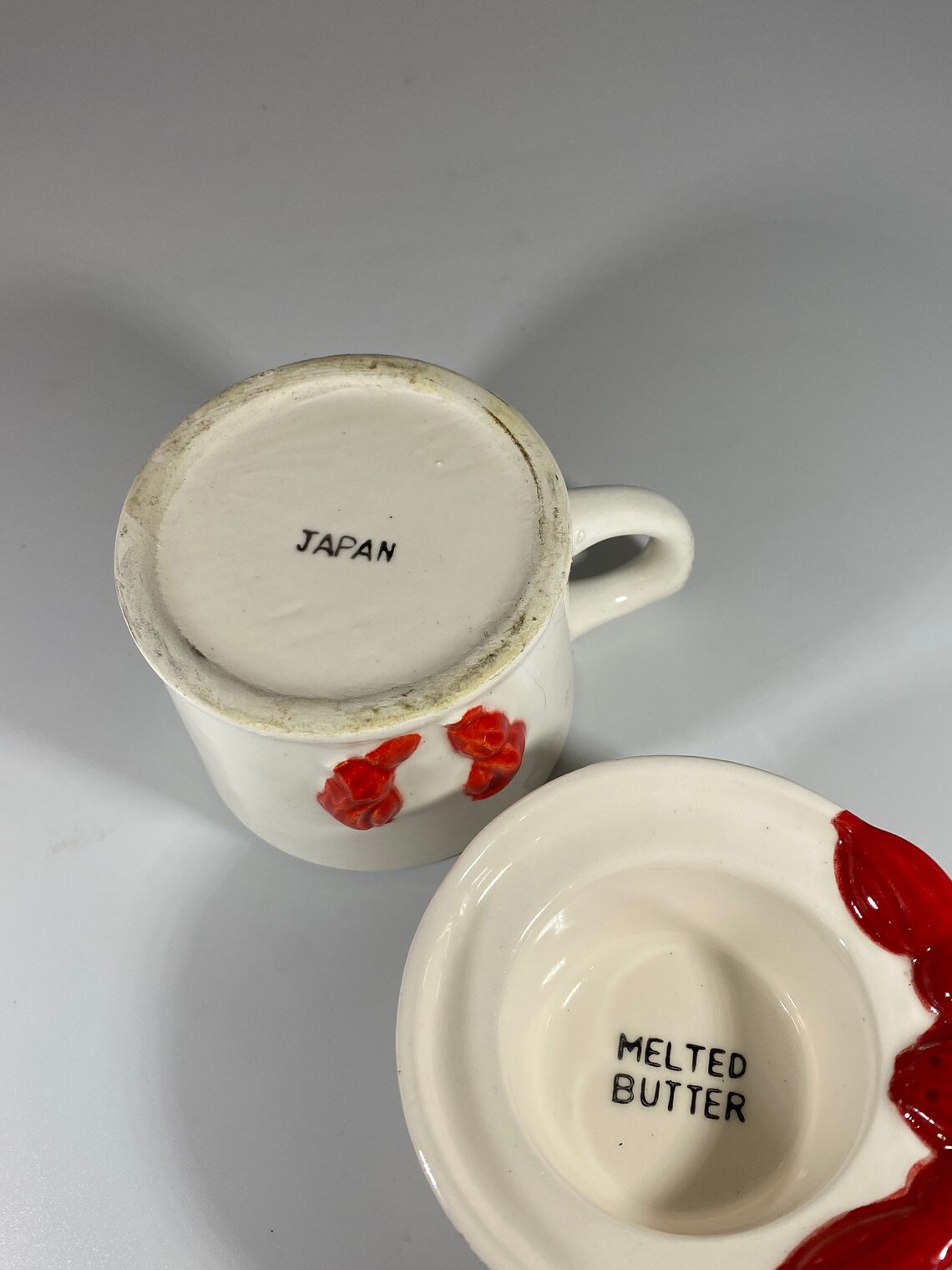 Vintage Ceramic Lobster Butter Warmer Etsy