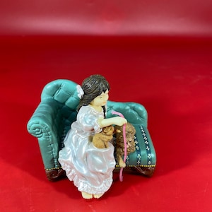 Vintage Sandra Kucks treasures playful kitten