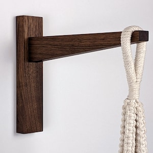 Wood Plant Hanger | Wall Plant Hook | Made in Vermont