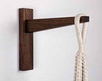 Wood Plant Hanger | Wall Plant Hook | Made in Vermont