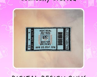 Patrón de punto de cruz de rivalidad acalorada