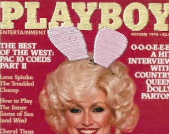 Dolly Parton Playboy - Etsy