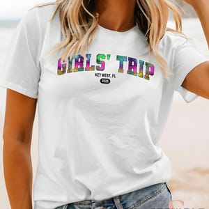 Girls Trip Custom Tshirt for Family Trip Shirts for Family Vacation Matching Tees Group Vacation Gifts Family Reunion Shirts Group Shirts