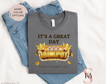 Gambling Enthusiast Shirt Funny Casino tshirts Soft Style Gambling t-shirt slot machine gift for Gambler lucky gambling t shirt jackpot tee