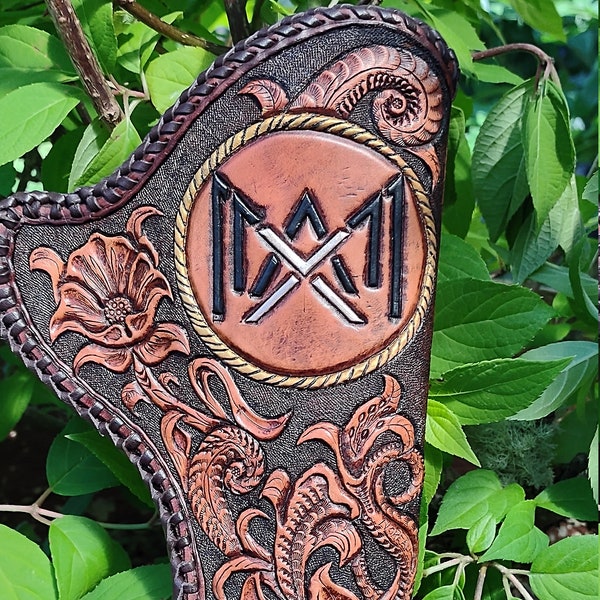 custom leather holster NOT FOR SALE Example only order yours custom made