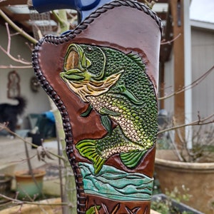Custom leather holster message me to order yours custom made