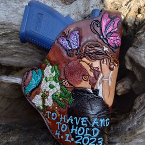 Custom leather holster Made to order, message me to order