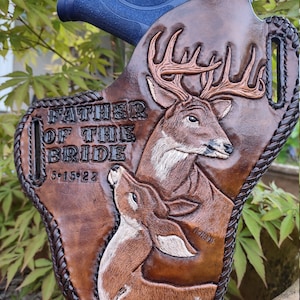 Cuistom leather holster message me to order yours custom made