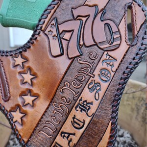 Custom leather holster message me to order yours custom made