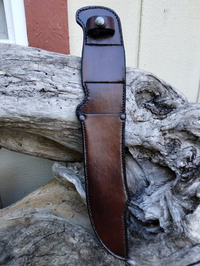 Custom Leather Knife Sheath MADE TO ORDER Order Yours Custom Etsy