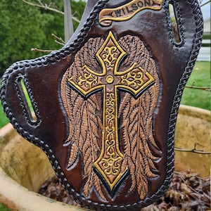Custom leather holster message me to order yours custom made