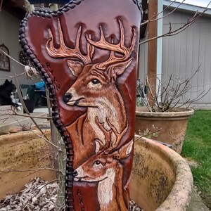 Custom leather holster, message me to order yours custom made