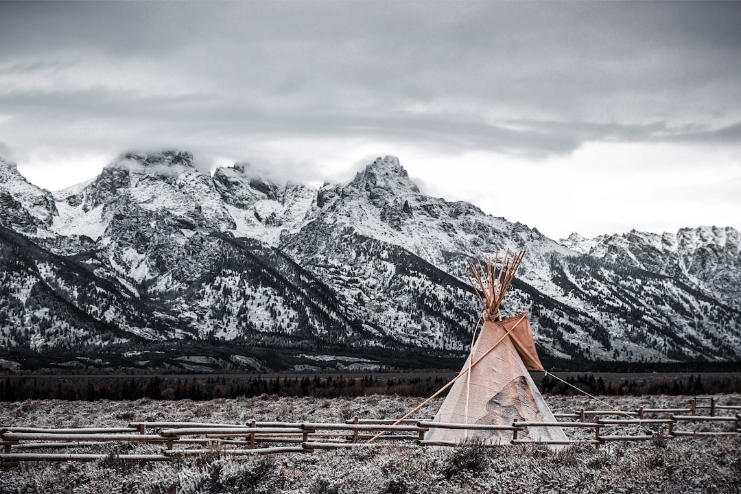 Teton Teepee, Grand Teton National Park, Jackson Hole, Wyoming ...