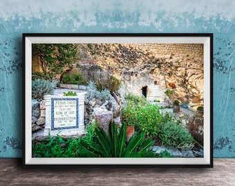 Holy Land Garden Tomb Photograph - Peaceful Biblical Scene