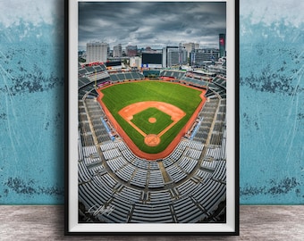 Atlanta Braves Stadium Print: Aerial Baseball Photo (Wall Art Decor)