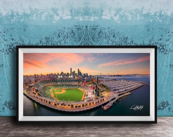 San Francisco Giants Oracle Park Stadium Ballpark Baseball Wall Art