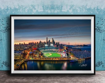 San Francisco Giants Oracle Park Stadium Ballpark Baseball Wall Art