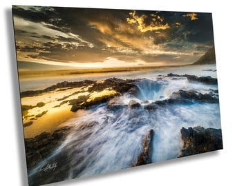 Thor&#39;s Well Oregon Coast Sunrise Seascape Photograph