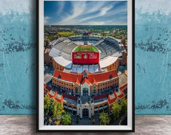 Doak Campbell Stadium Print: Florida State University Wall Art