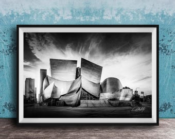 Walt Disney Concert Hall Print - Iconic Downtown LA Building