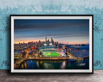 San Francisco Giants Oracle Park Stadium Ballpark Baseball Wall Art