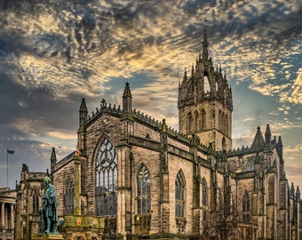 St Giles' Cathedral, Edinburgh, Scotland - Print/Canvas/Acrylic/Metal