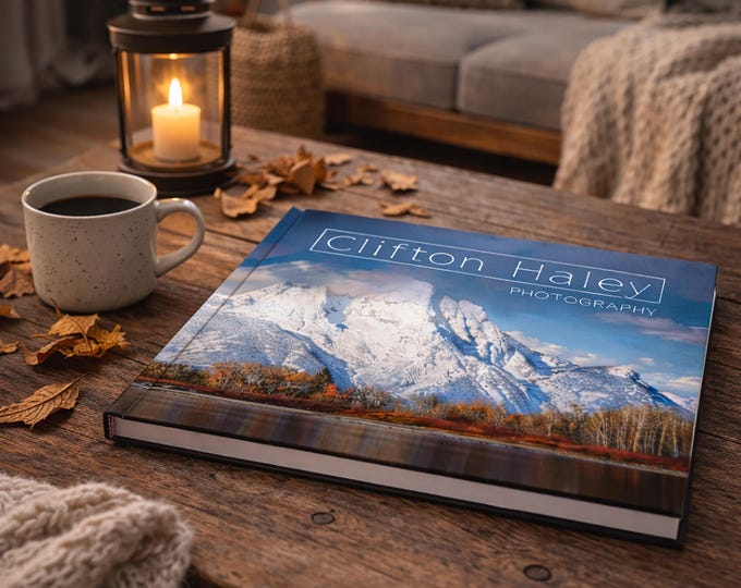 Featured listing image: Fine Art Coffee Table Book, Clifton Haley Photography (10x10)