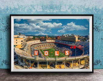 Neyland Stadium | UT Vols | Tennessee Volunteers | Checkboard