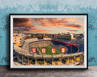 Neyland Stadium | UT Vols | Tennessee Volunteers | Checkboard