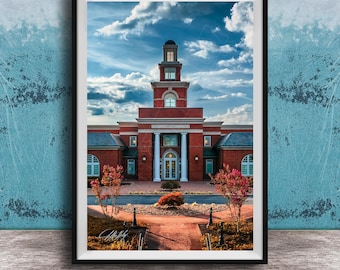 Maryville City Hall Print: Quiet Autumn Morning (Framed or Unframed)