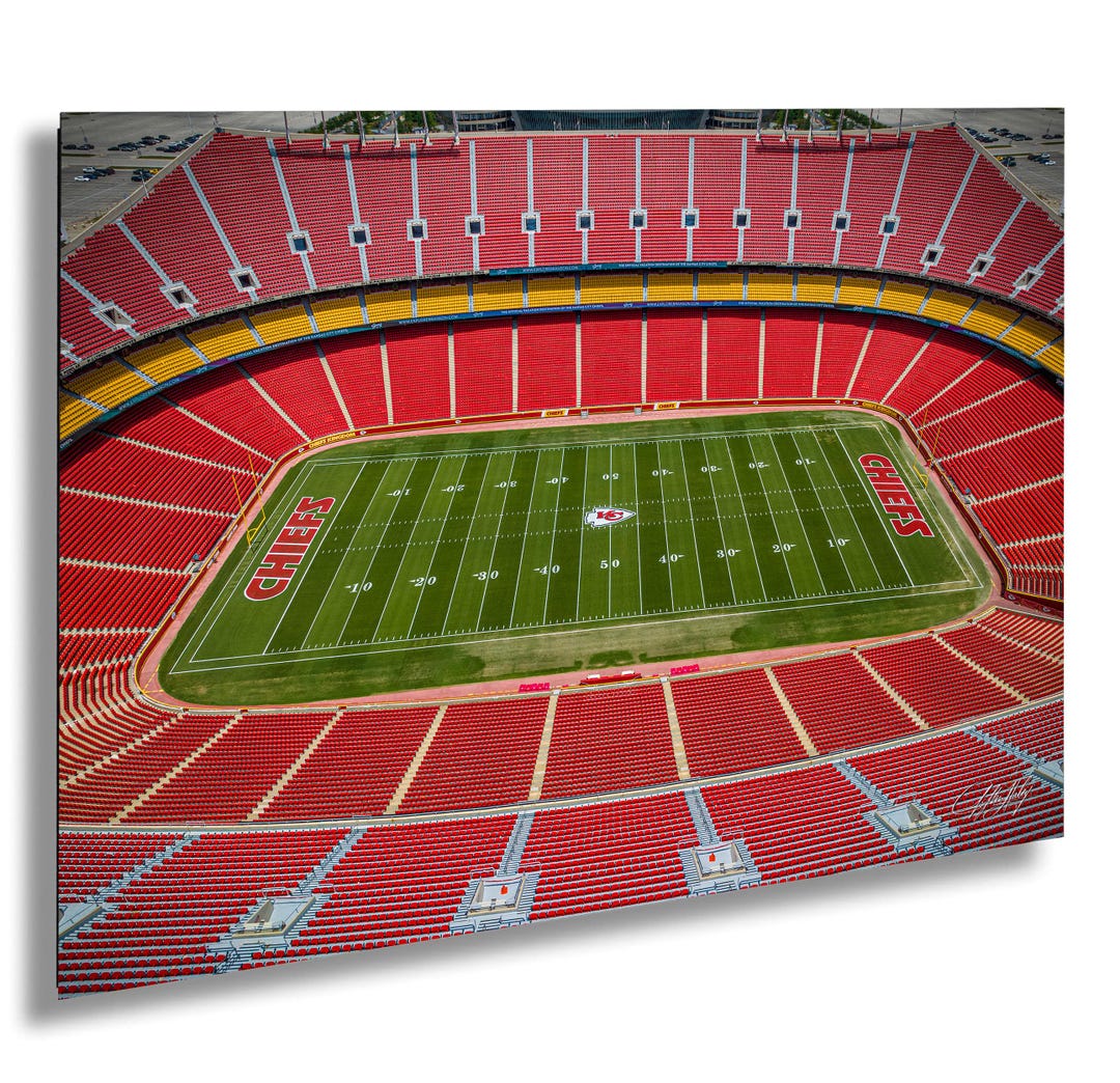 Buy Arrowhead Stadium Wall Art: Chiefs Football at Sunset Kansas City  Online in India