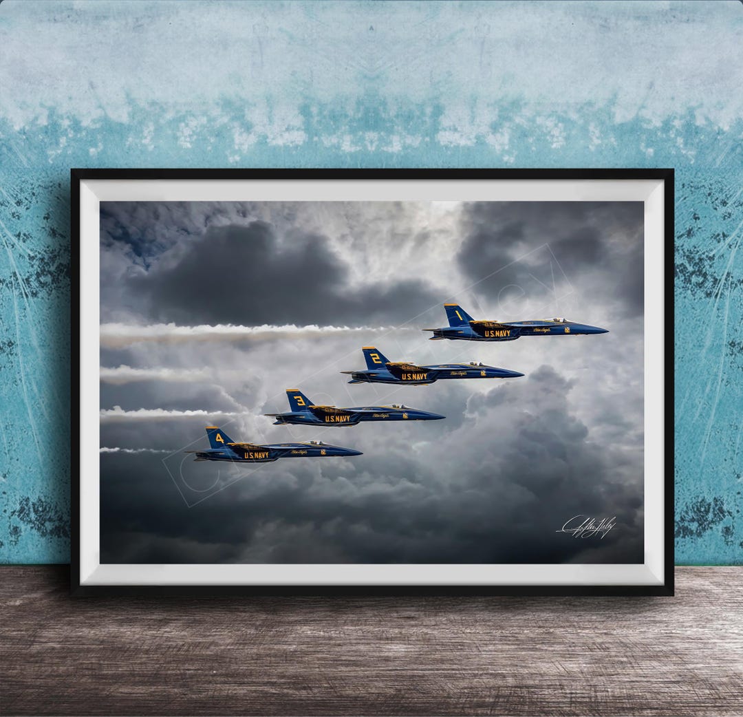 Blue Angels Pensacola airshow print