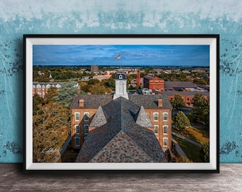 Anderson Hall Wall Art: Maryville College Sunrise in Smoky Mountains