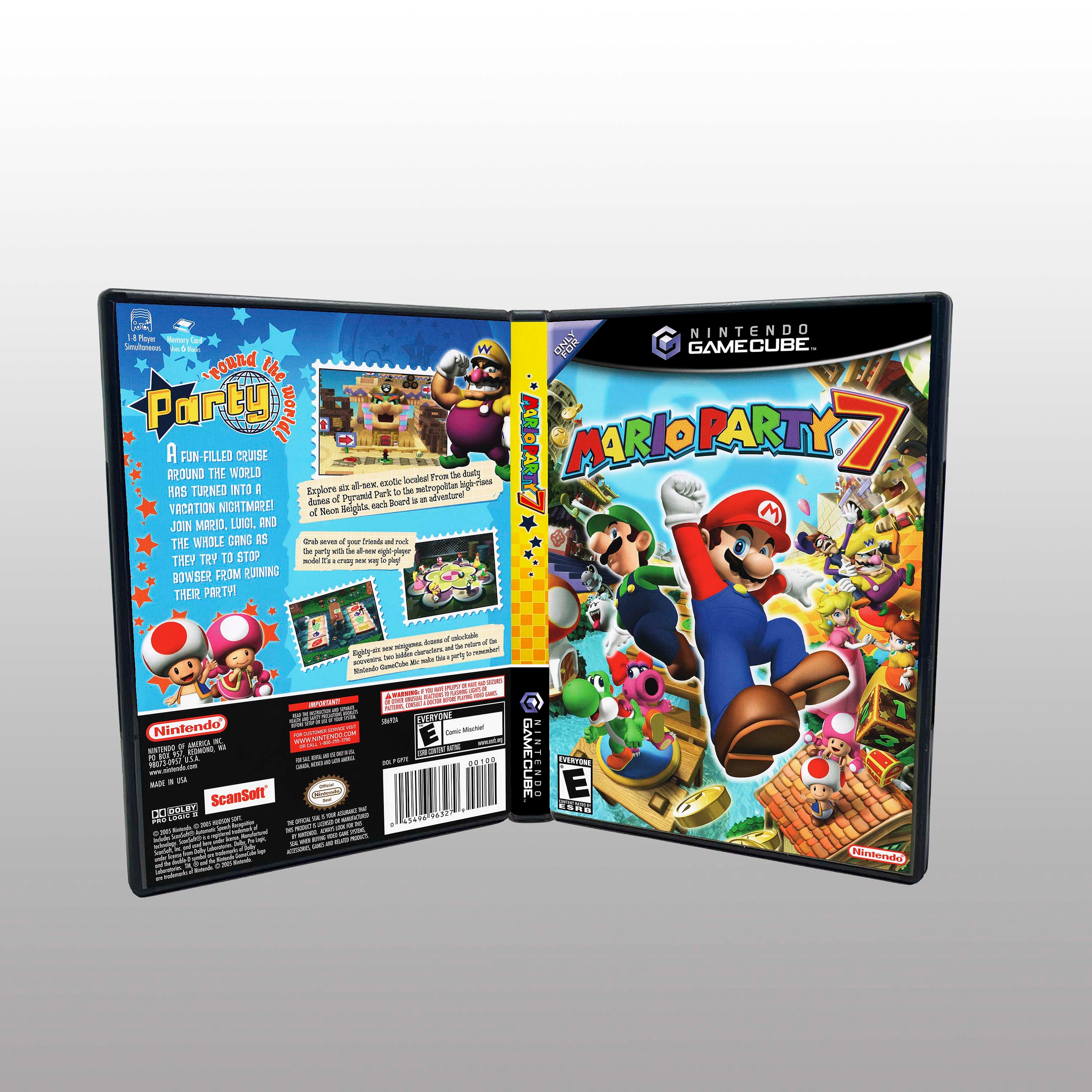 Buy Gamecube Replacement Case NO GAME Mario Party 7 Online in India - Etsy