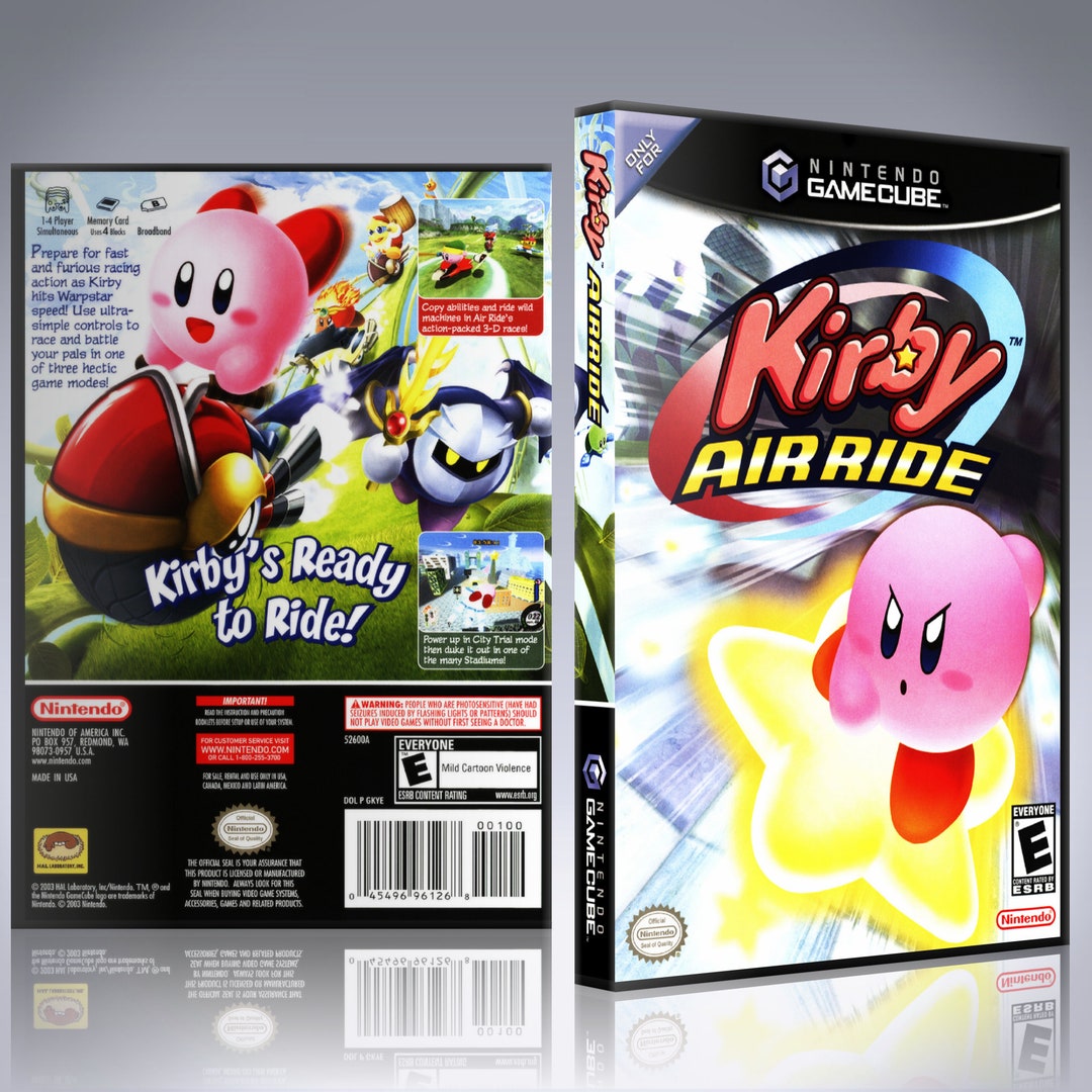 Estuche de reemplazo de GameCube SIN JUEGO Kirby Air Ride - Etsy México