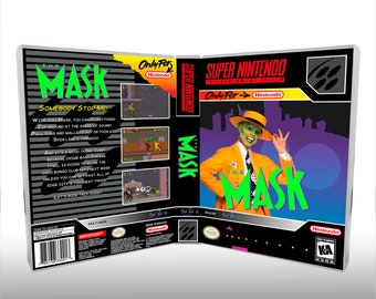 Snes Mask The Mask Snes - Etsy