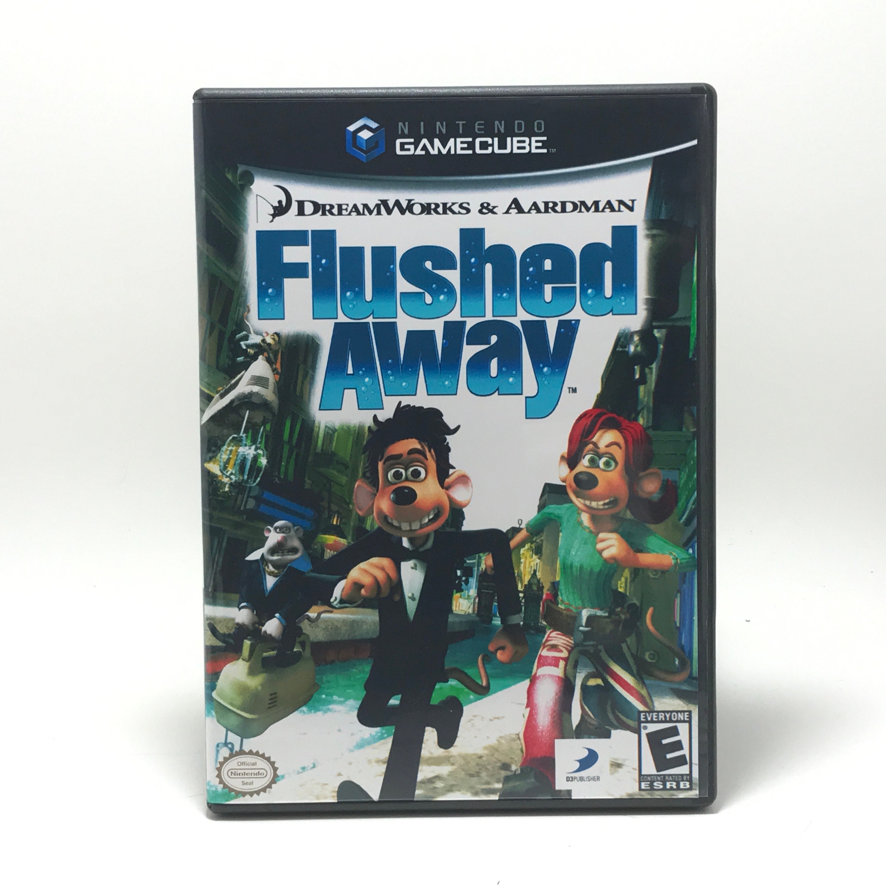 Gamecube Replacement Case NO GAME Flushed Away - Etsy Singapore