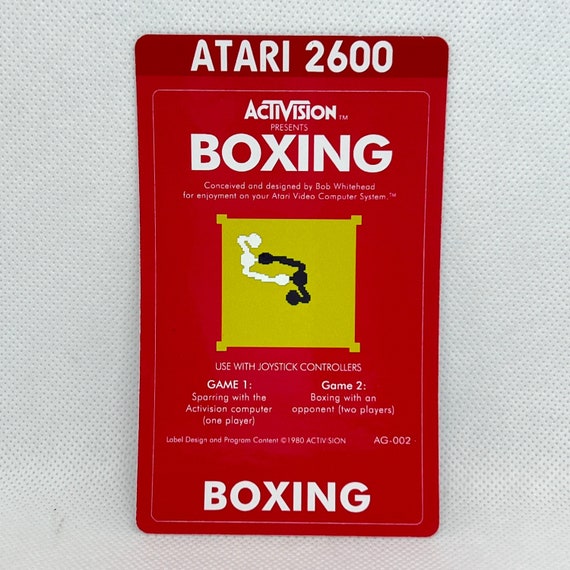 Atari 2600 labels