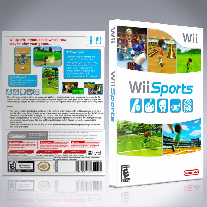 Kathedrale Shake möglich wii sports cover art Rückstand Wellenförmig