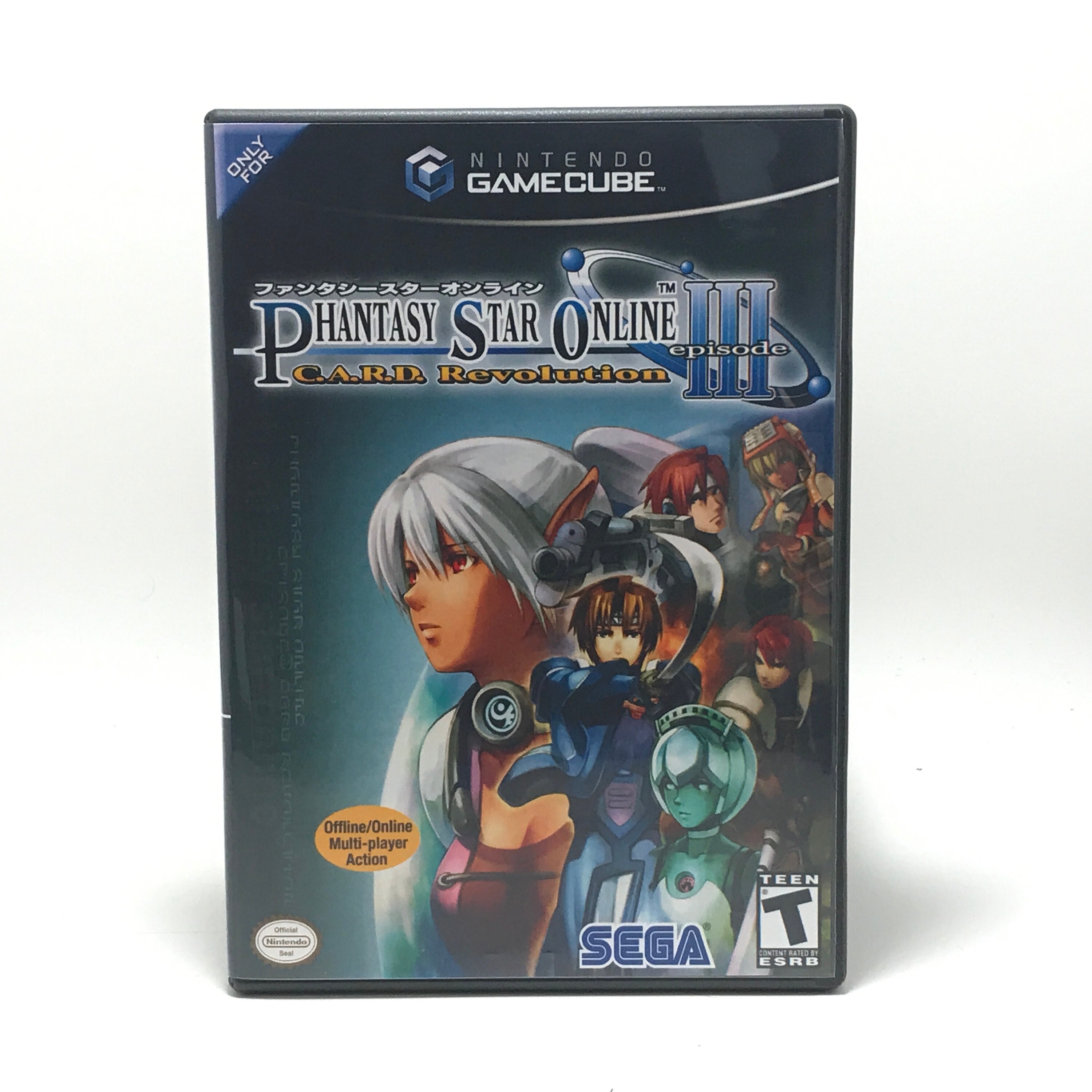Gamecube Replacement Case No Game Phantasy Star Online Iii Etsy De