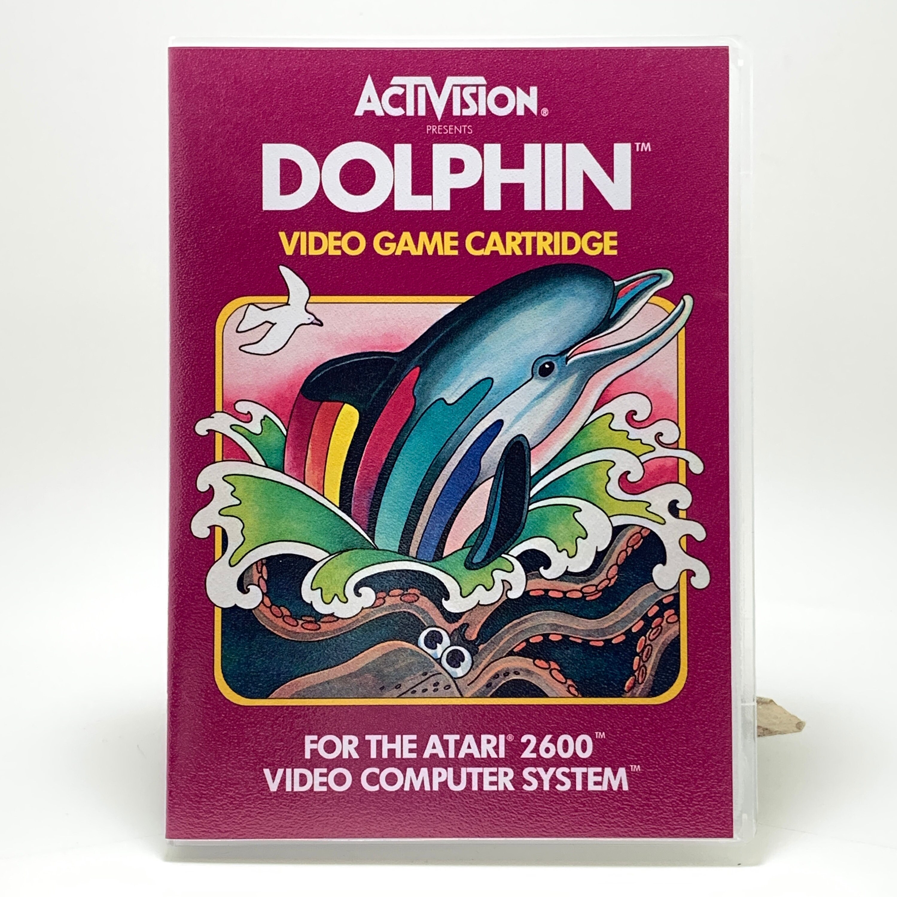 Atari 2600 Universal Game Case NO GAME Dolphin - Etsy Israel